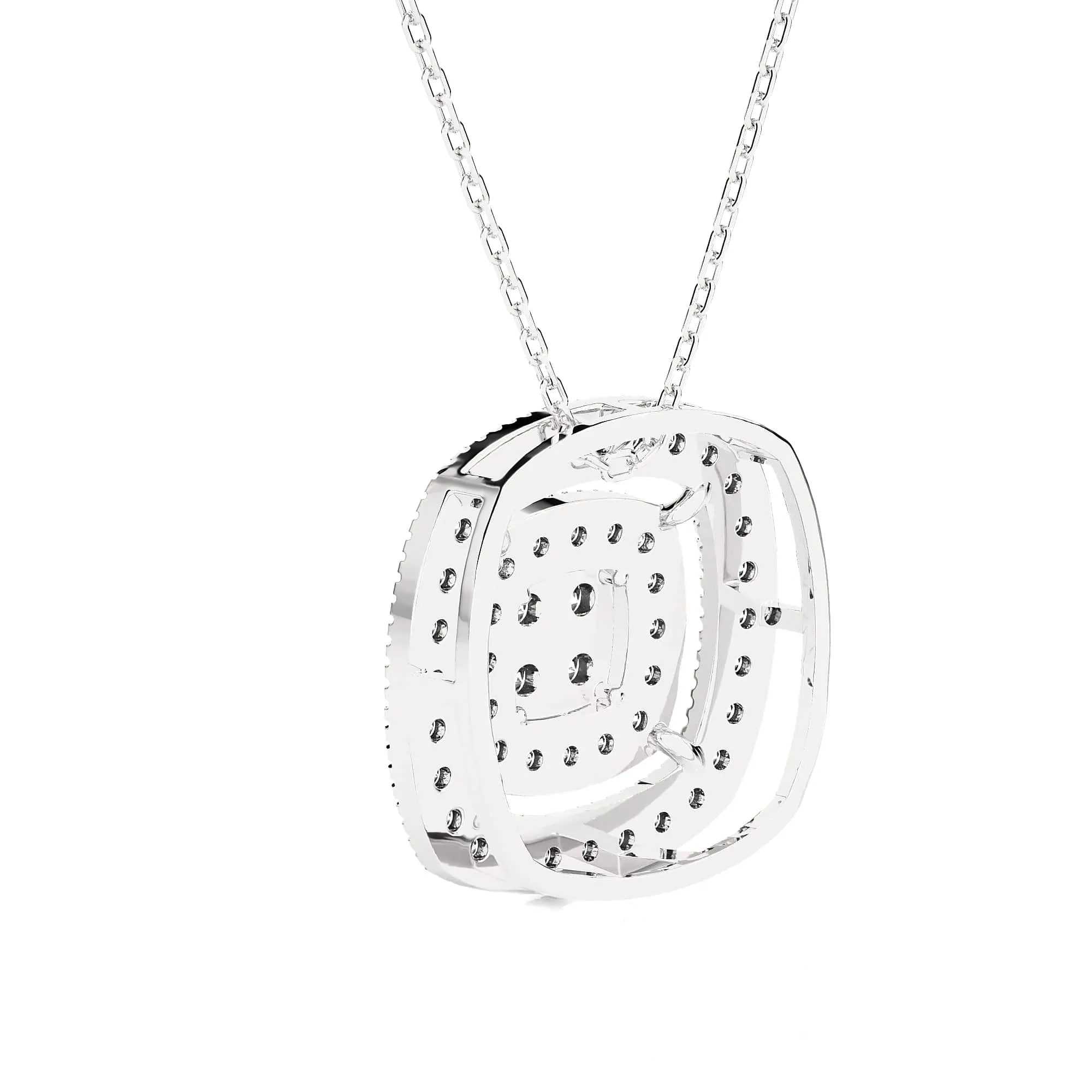 1/2  ctw Round Lab Grown Diamond Fashion Pendant