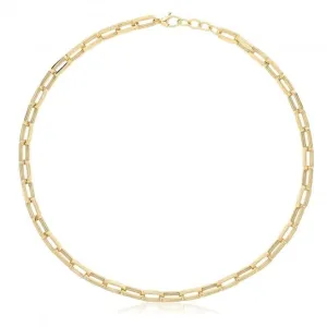 9ct Yellow Gold Hollow Necklace NK448