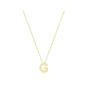 9ct Yellow Gold Initial Necklace NK435/G