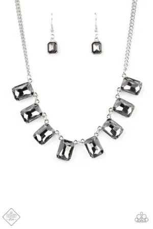 After Party Access Silver Paparazzi Necklace