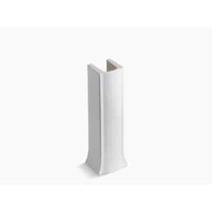 Archer 11.63" x 13.63" x 27.75" Vitreous China Pedestal Leg in White