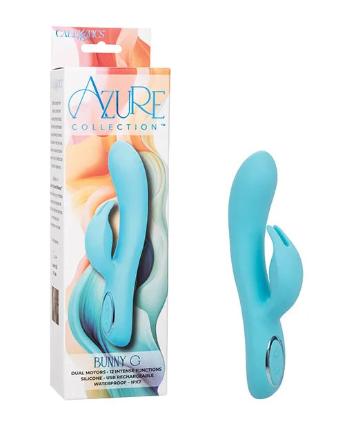 Azure Collection Bunny G Rabbit Vibrator - Blue