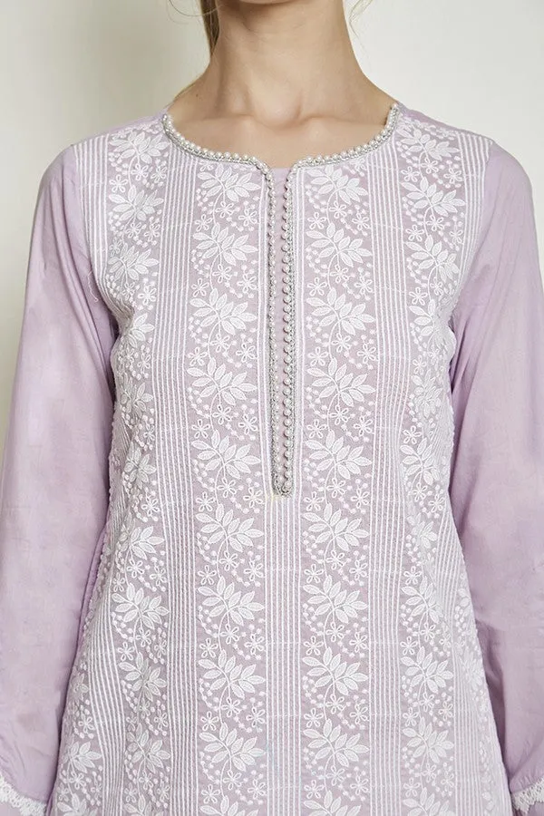 Basel Kurta Lilac