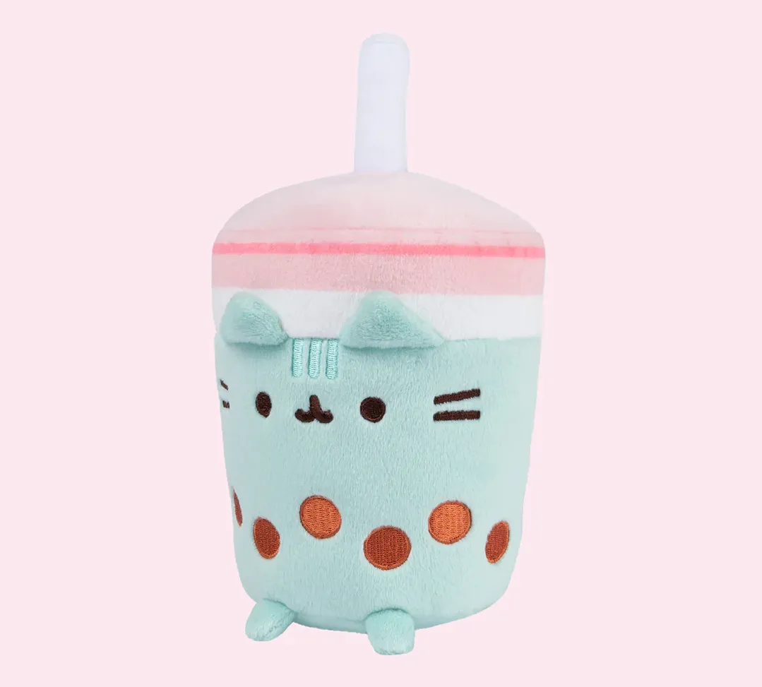 Boba Tea Pusheen Sips Plush 6"