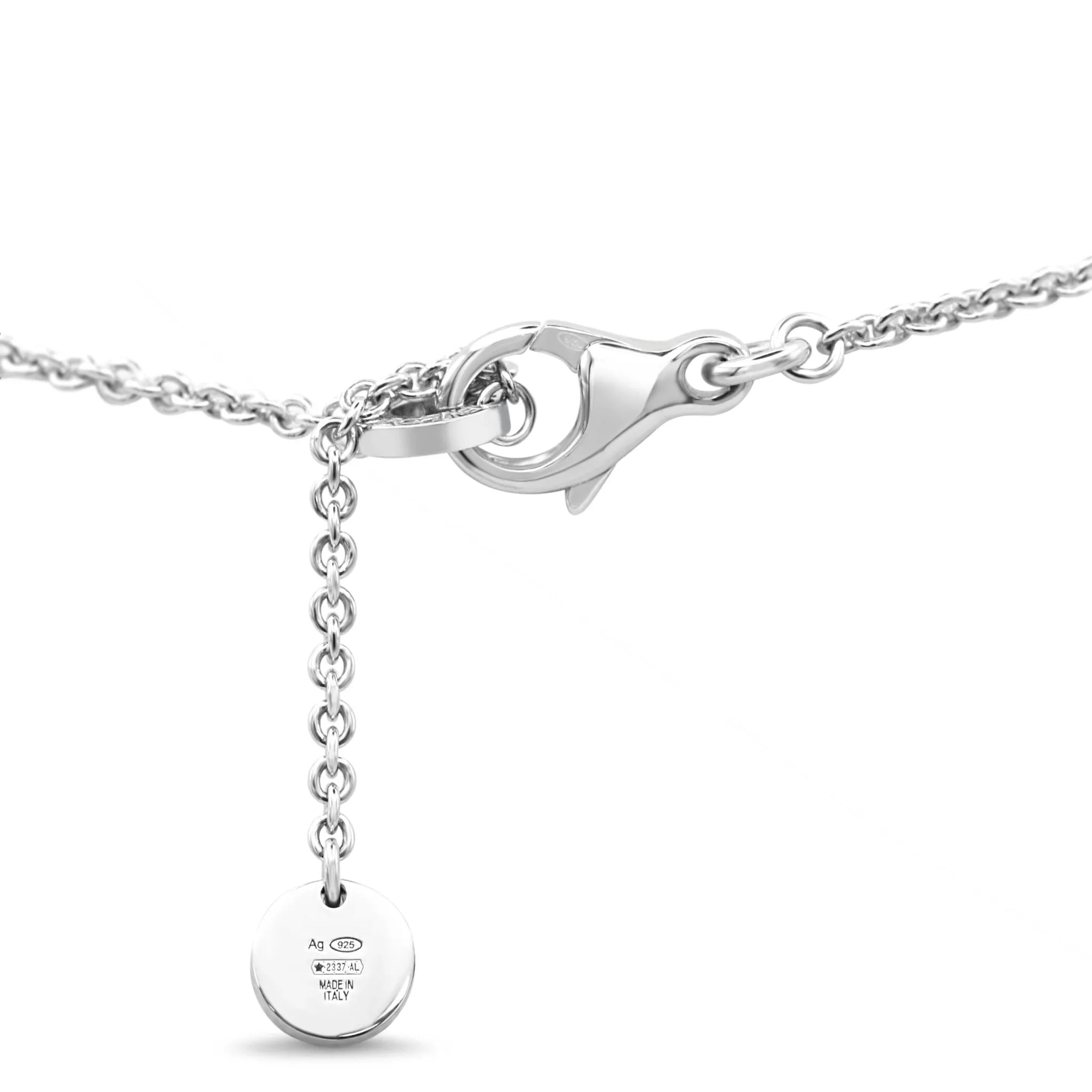 Bvlgari Save The Children B.Zero1 Necklace - Silver & Black Ceramic