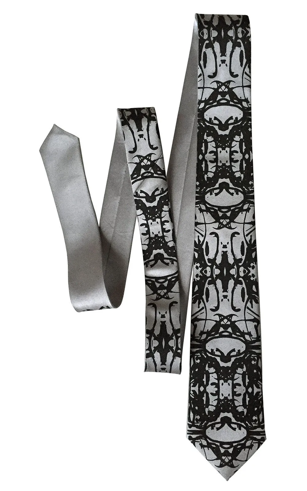 Cell Structure Necktie. Kaleidoscopic cellular biology printed tie