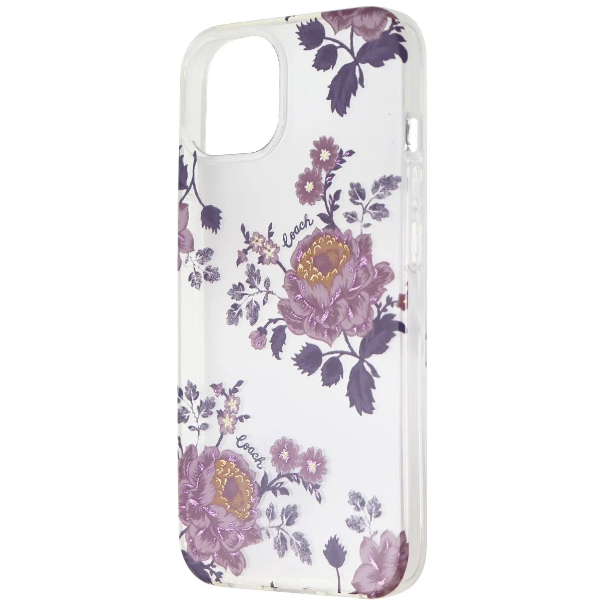 Coach Protective Case for Apple iPhone 13 / 14 - Moody Floral Clear