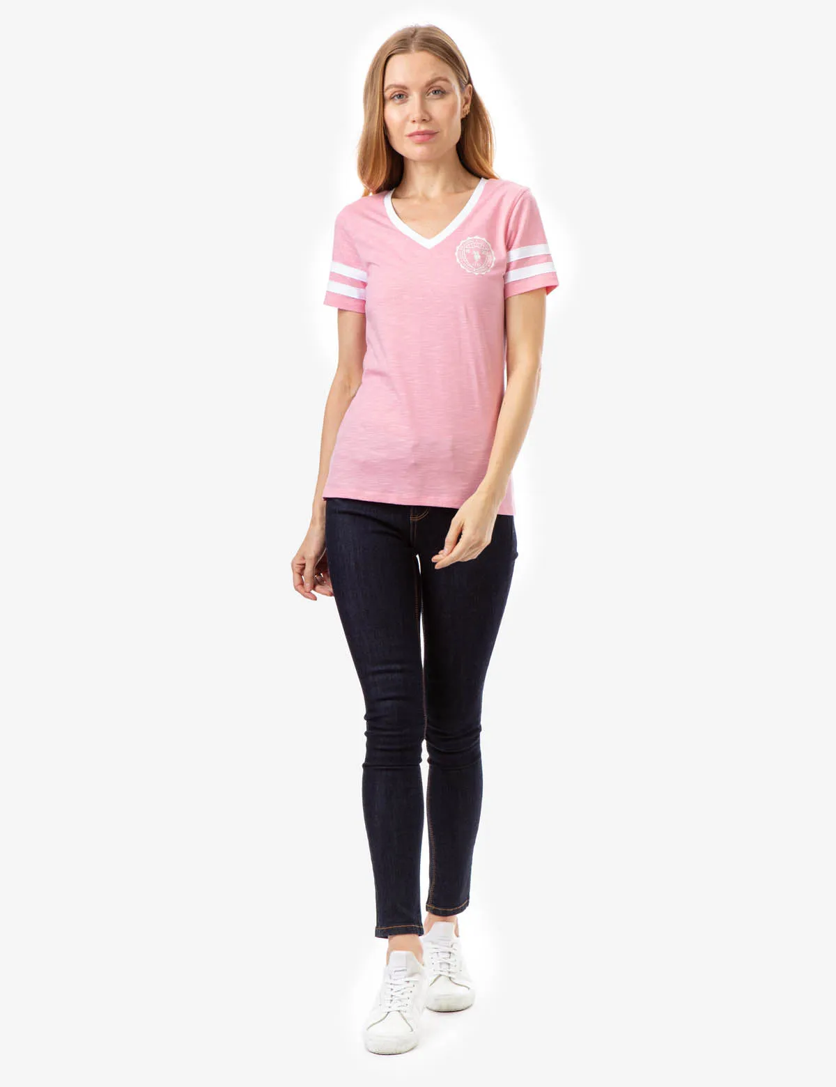 COLLEGIATE STRIPE T-SHIRT