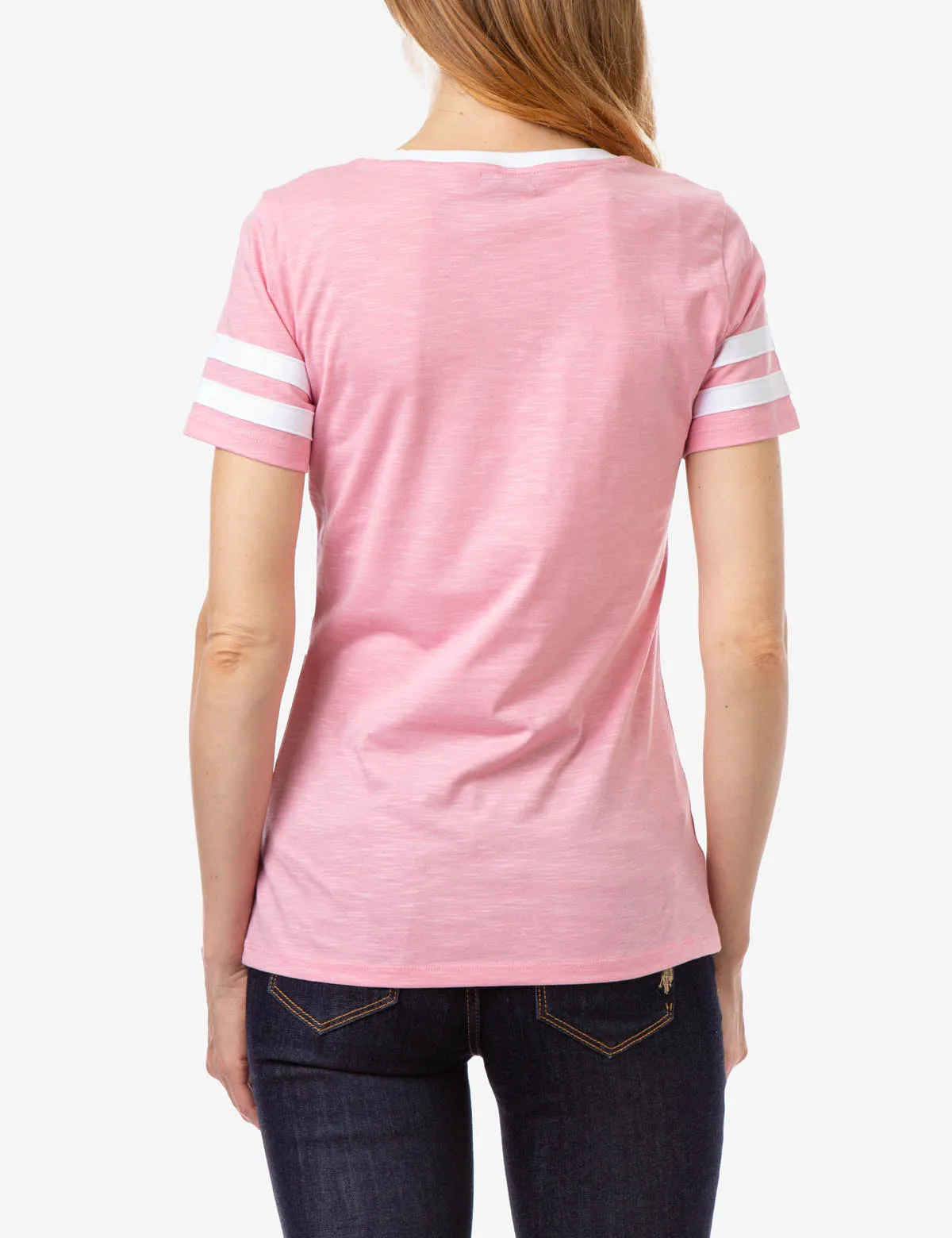 COLLEGIATE STRIPE T-SHIRT