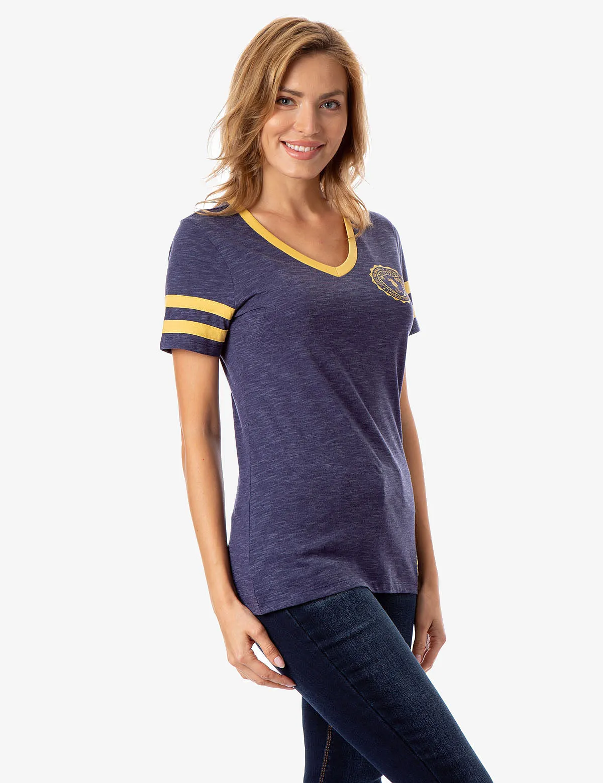 COLLEGIATE STRIPE T-SHIRT