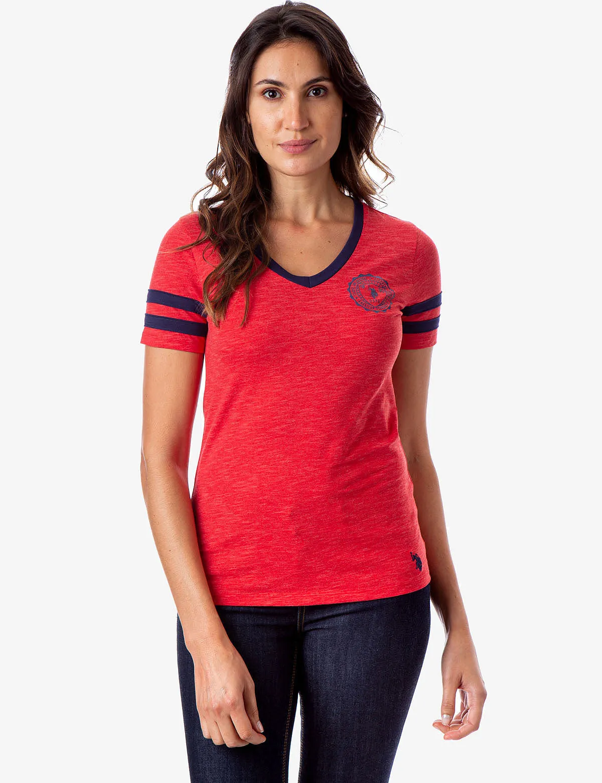 COLLEGIATE STRIPE T-SHIRT