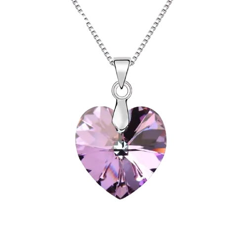 Crystal Heart Swarovski Pendants For Women