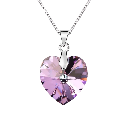 Crystal Heart Swarovski Pendants For Women