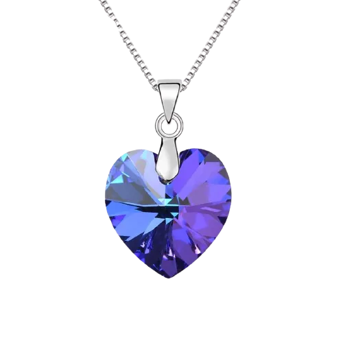 Crystal Heart Swarovski Pendants For Women