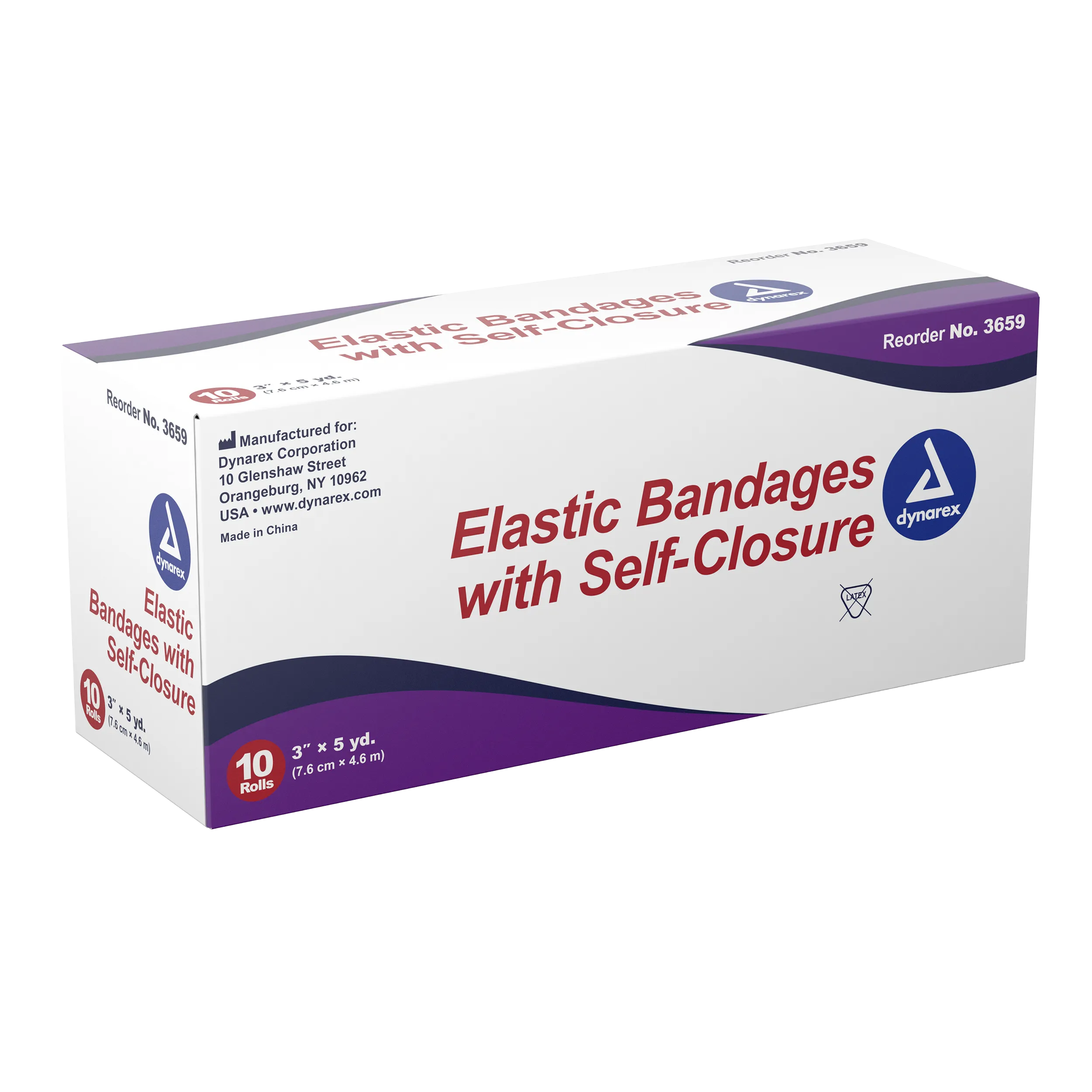 Dynarex - Elastic Bandage with Self-Closure, 5yds