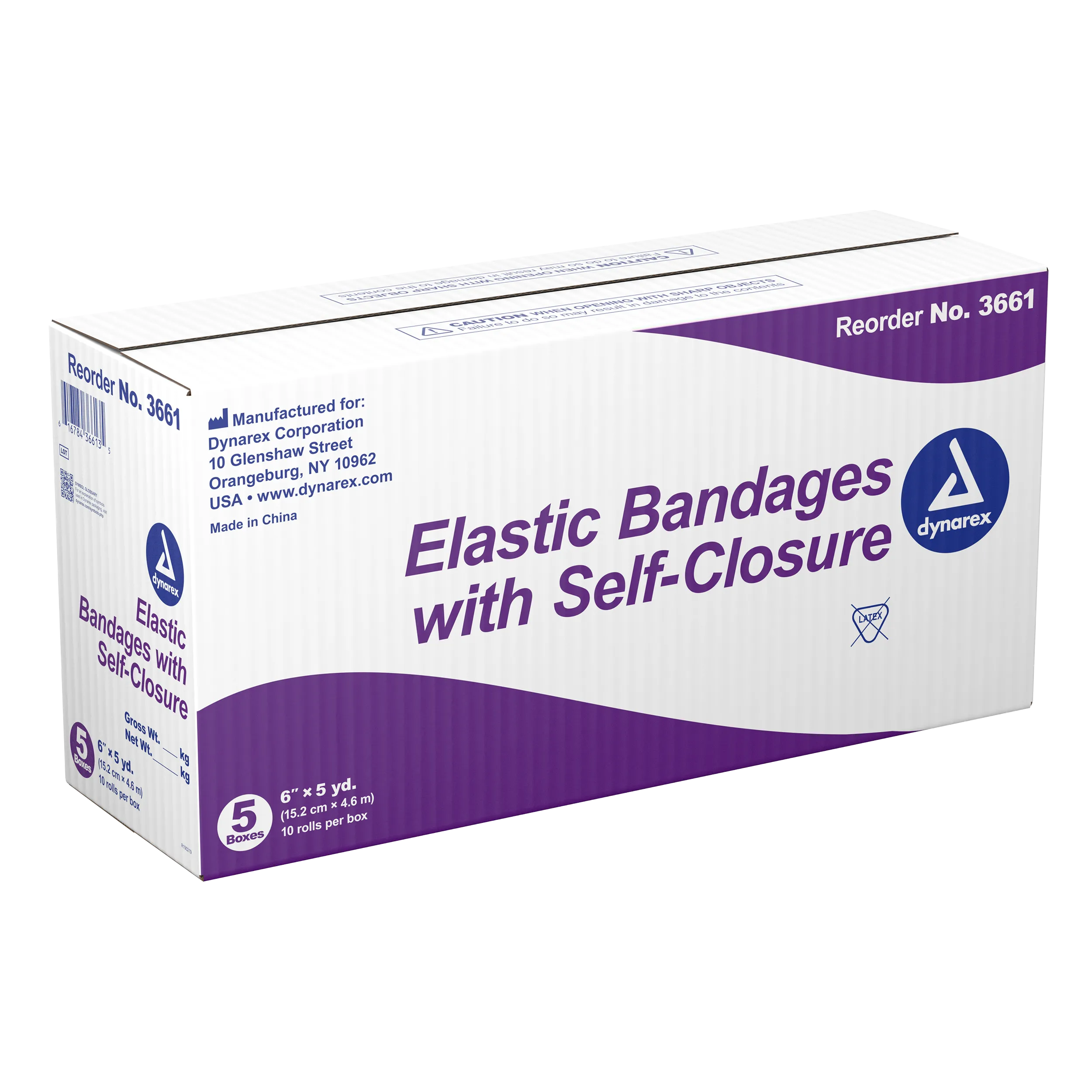 Dynarex - Elastic Bandage with Self-Closure, 5yds