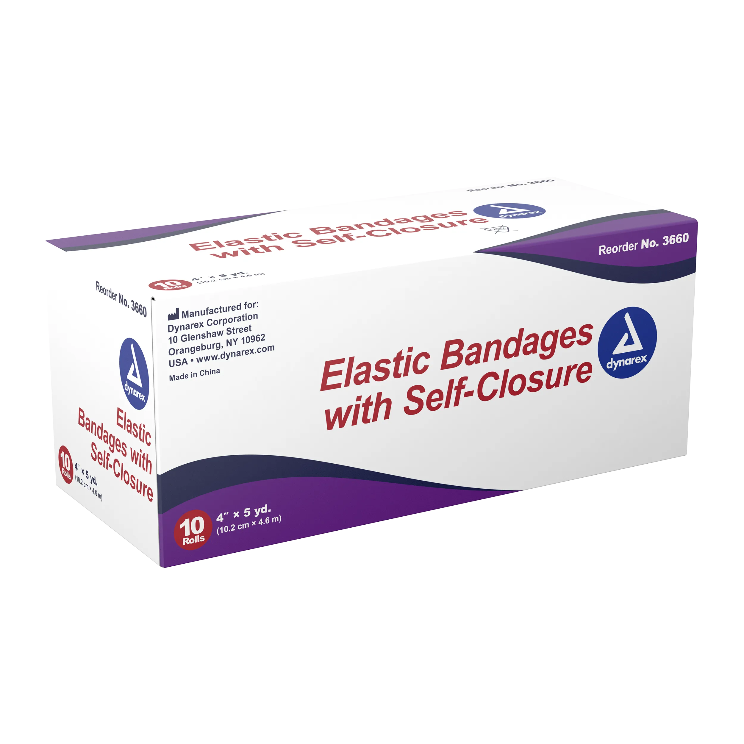 Dynarex - Elastic Bandage with Self-Closure, 5yds