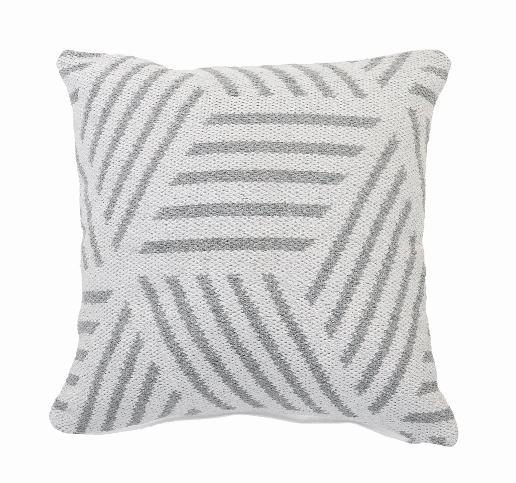 Elemental Lr07552 Gray/White Pillow