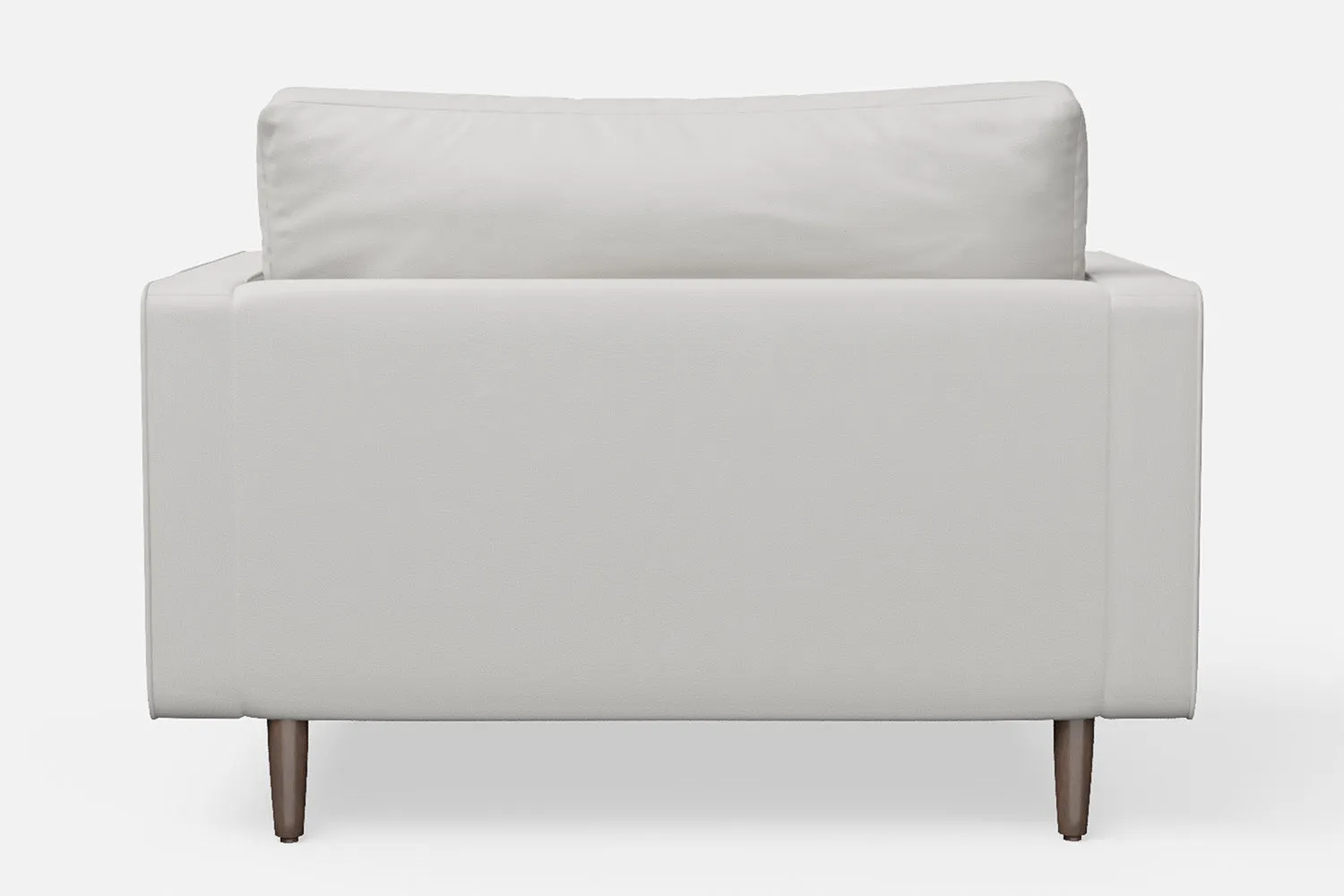 Gela Armchair White Leather