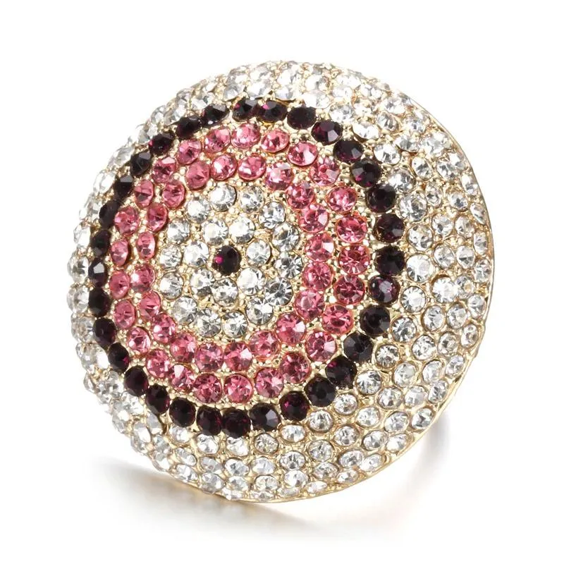 Gorgeous Sparkling Rhinestone Studded Rings