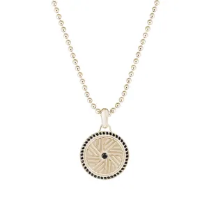 Millstone Pendant in Gold