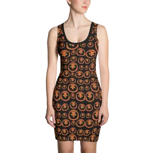 Orange Owl Dress - Teefuse