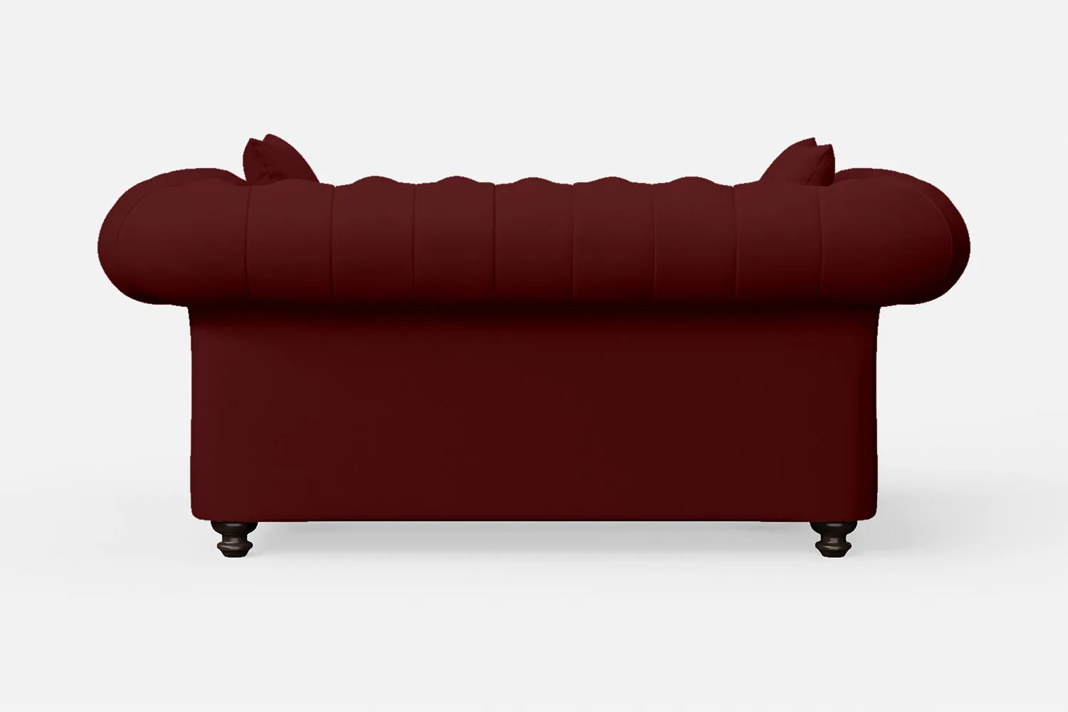 Pesaro 2 Seater Sofa Red Leather