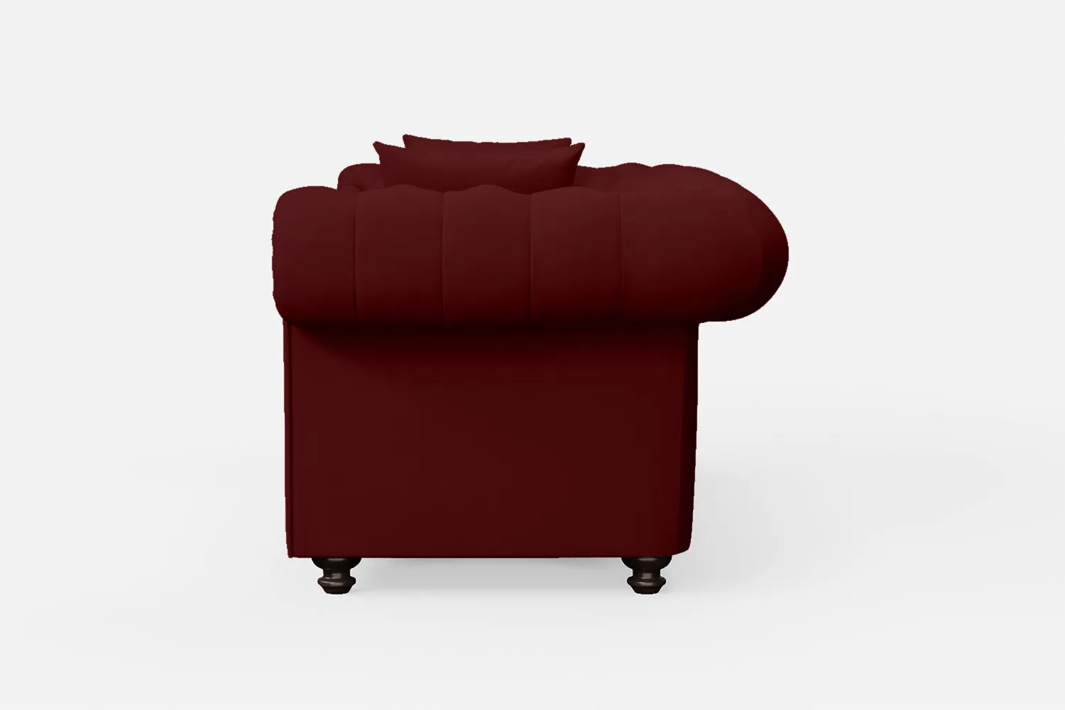 Pesaro 2 Seater Sofa Red Leather