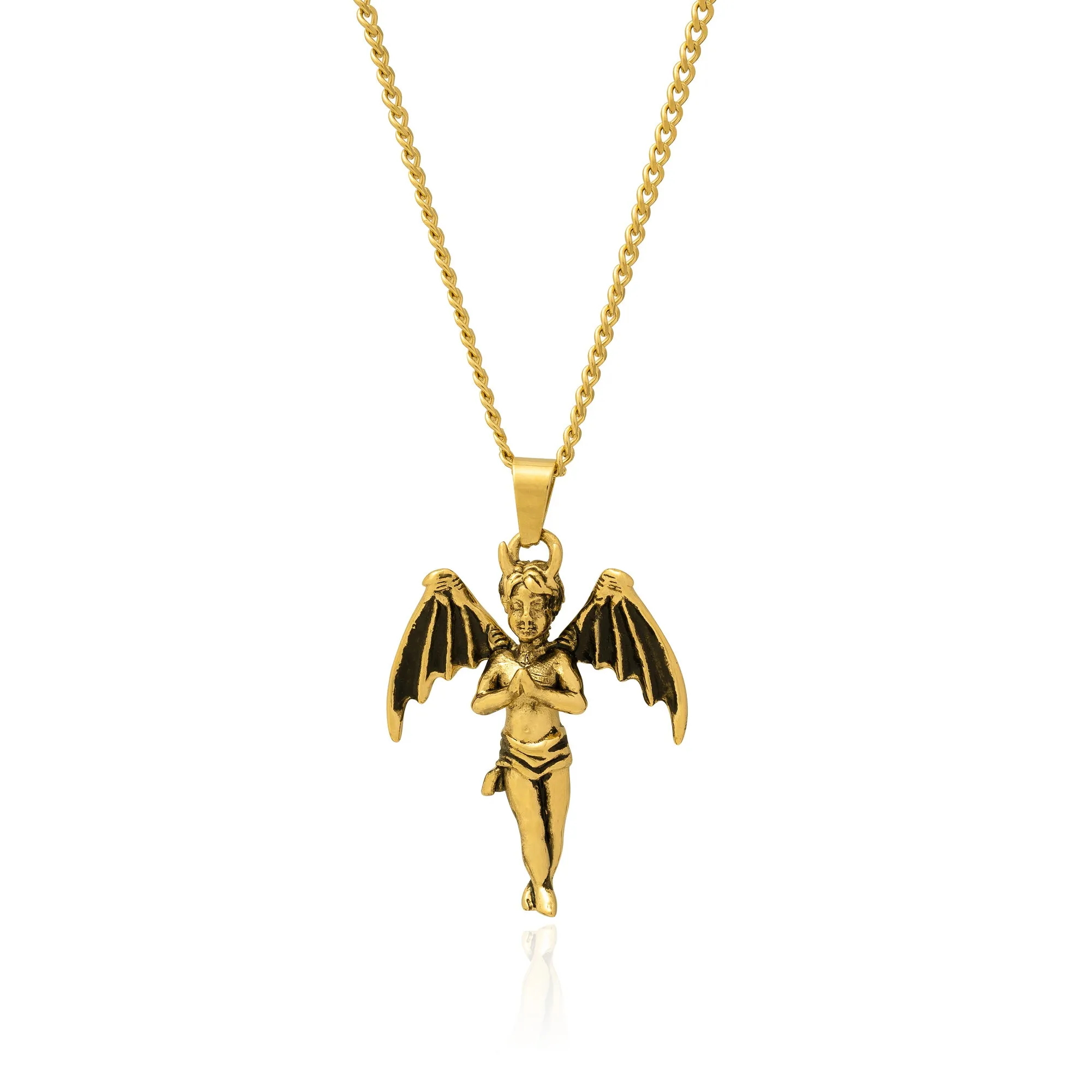 "The Wicked One" Pendant (Gold)