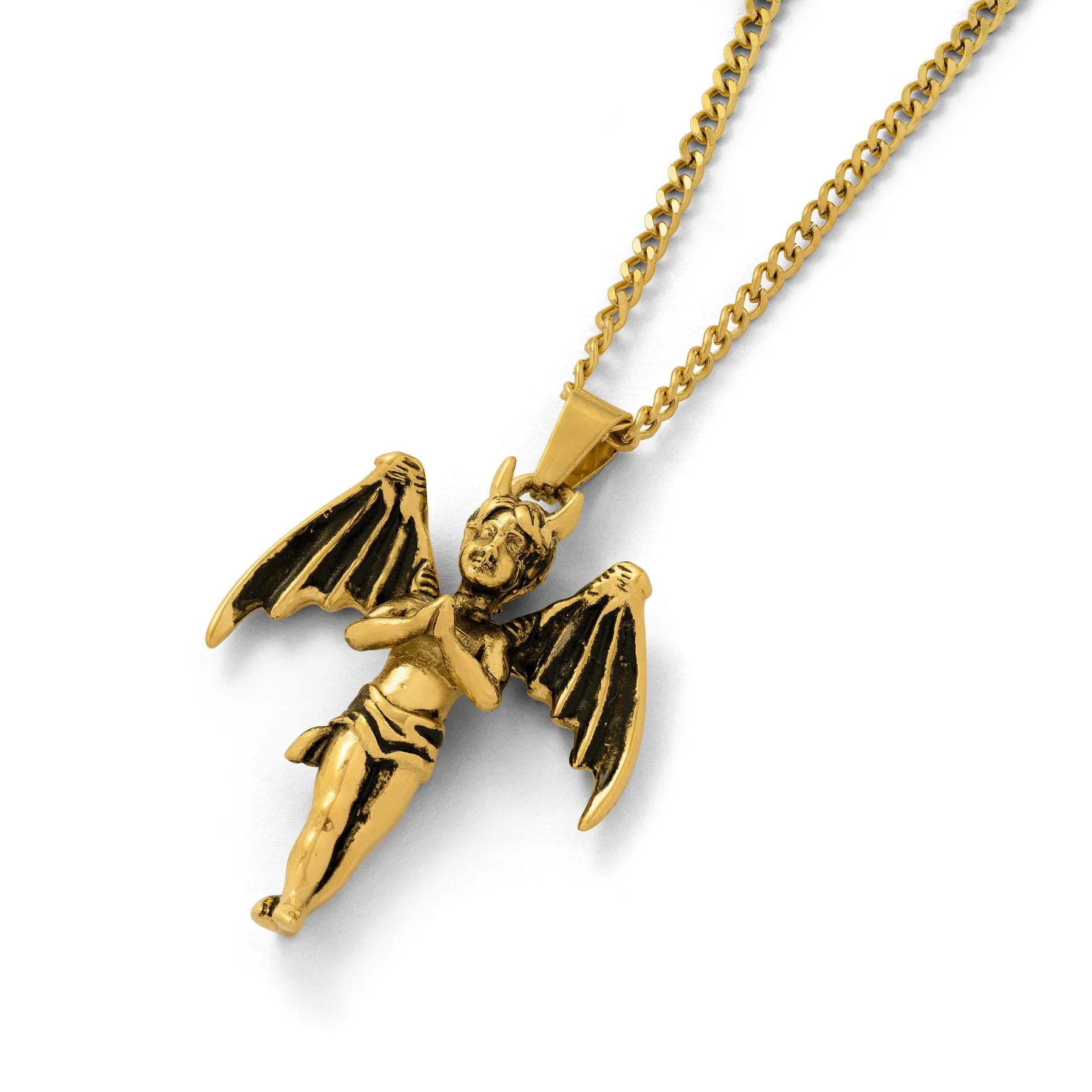 "The Wicked One" Pendant (Gold)