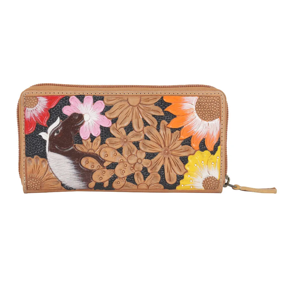 Rainbow fleur Wallet