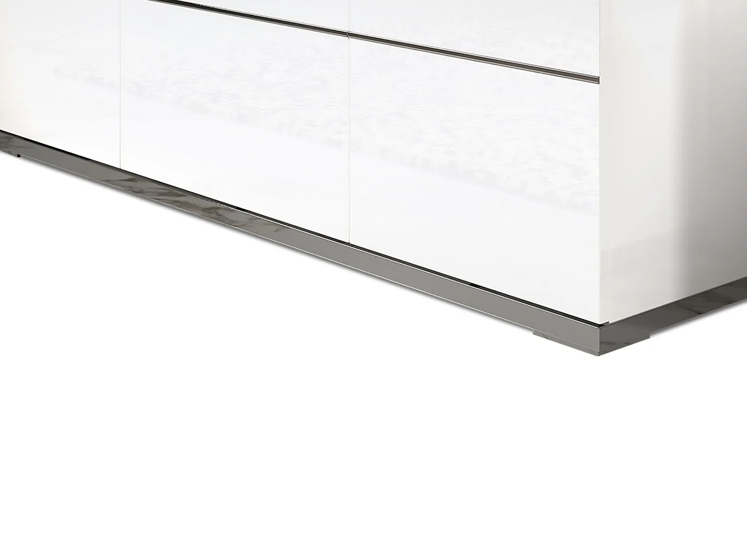 Roma 47" TV Stand - White