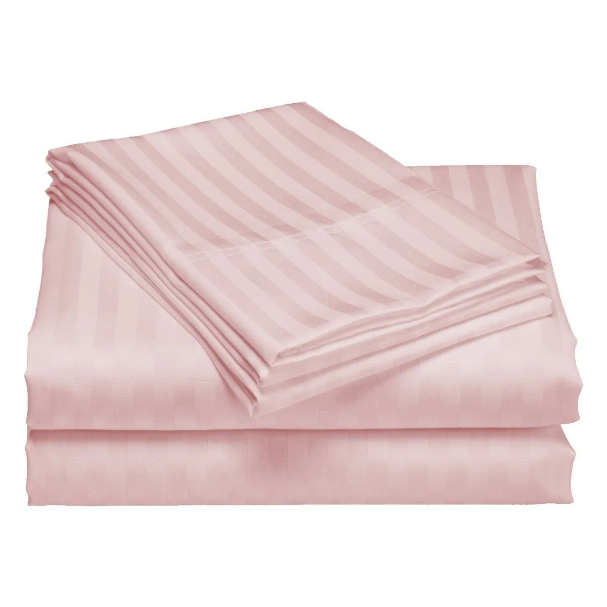 Royal Comfort 1200TC Quilt Cover Set Damask Cotton Blend Luxury Sateen Bedding Queen Blush