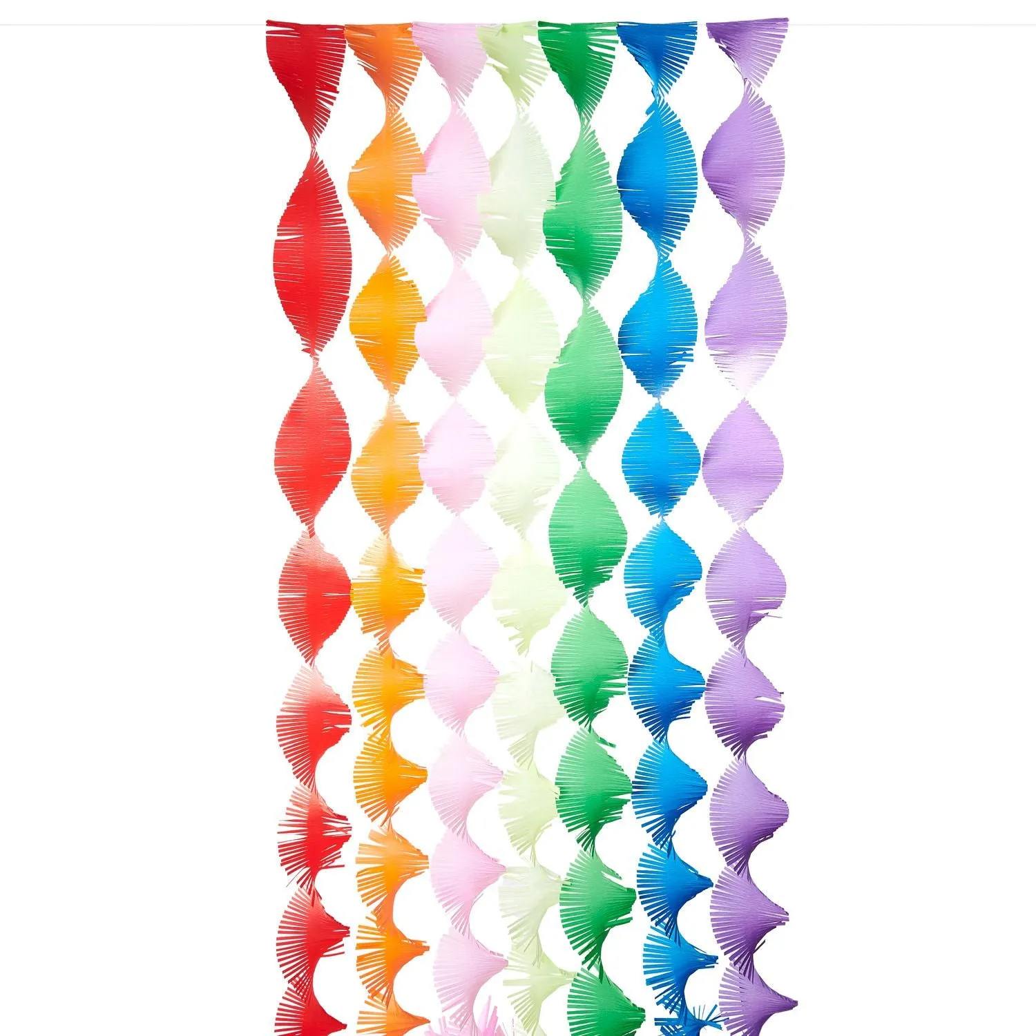 Twisty Streamer Set - Classic Rainbow