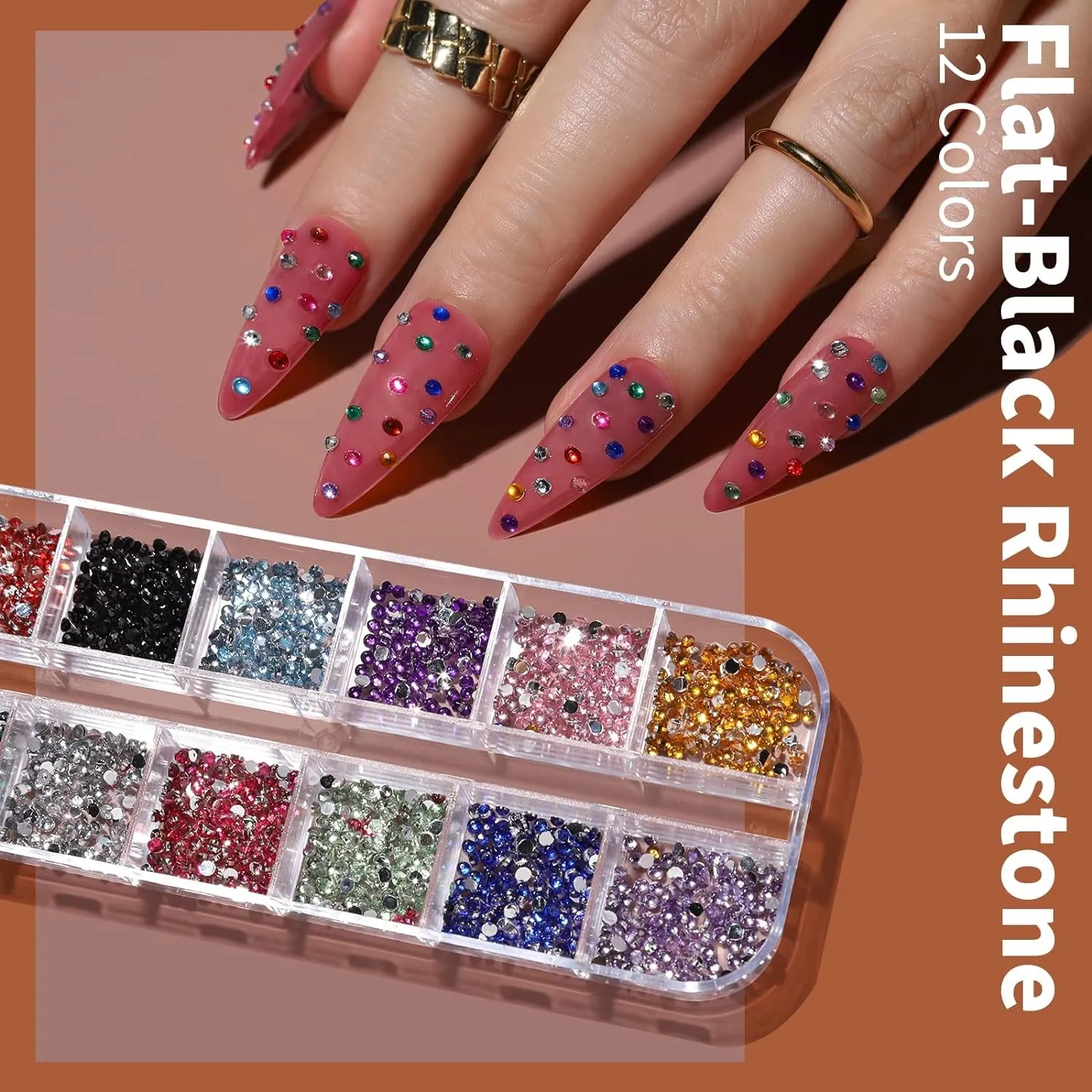 Ultimate Nail Art Master Kit: Brushes, Dotting Tools, Rhinestones & Stickers for Stunning Designs