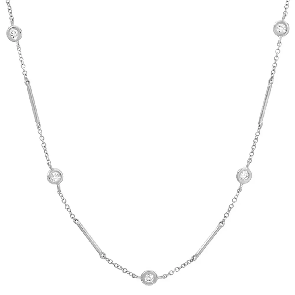 Unity Chain Necklace with Station Diamonds