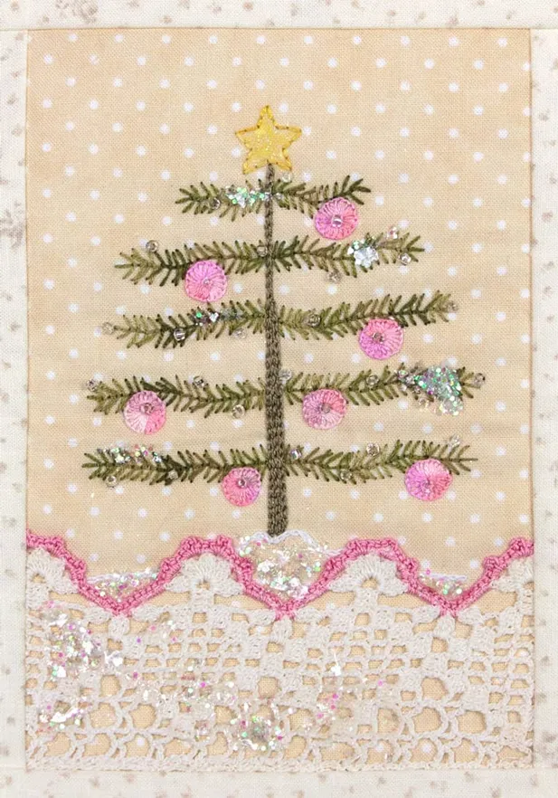 Vintage Lace Ornaments Pattern