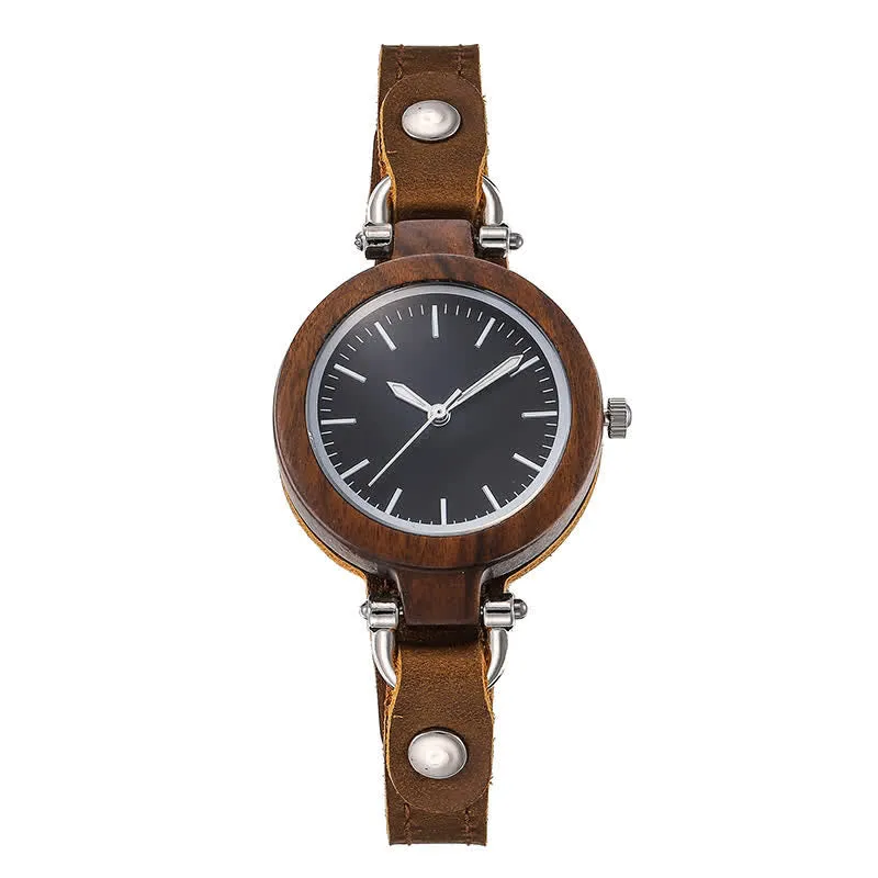 Women's Elegant Lightweight Natural Wooden Watch