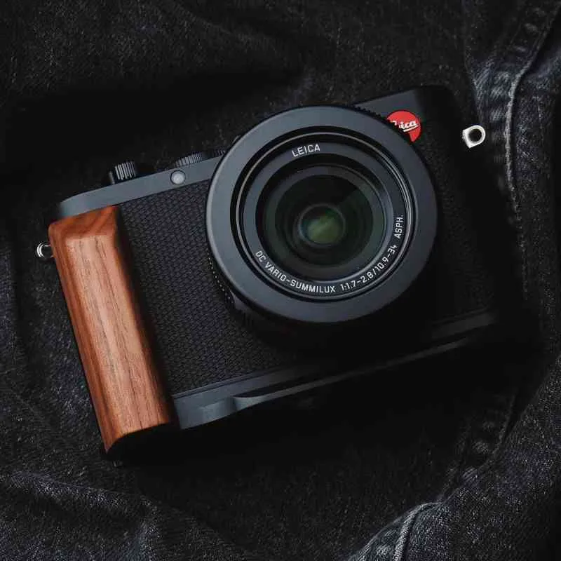 Wooden Leica D-Lux 8 Grip KC Design